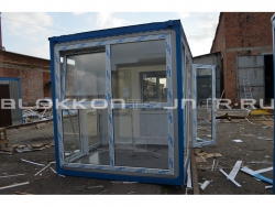 Блок-контейнер 4м, проходная, г.Ставрополь в Камызяке