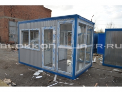 Блок-контейнер 4м, проходная, г.Ставрополь в Камызяке