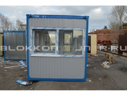 Блок-контейнер 4м, проходная, г.Ставрополь в Камызяке