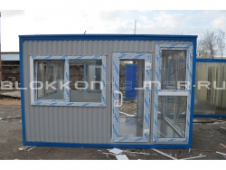 Блок-контейнер 4м, проходная, г.Ставрополь в Камызяке